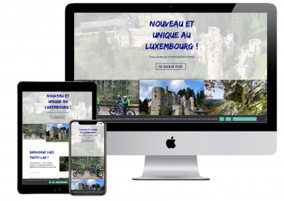 Site Internet pour Organisatrice de tours guidés au Luxembourg