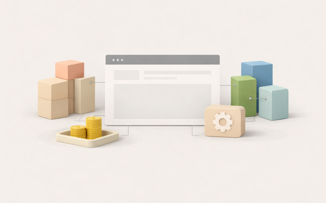 Prix d&rsquo;un site vitrine 2026 : fourchettes, coûts cachés et budget sur 3 ans