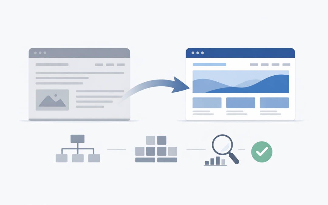 Refonte site internet : les étapes clés pour réussir sans perdre son trafic