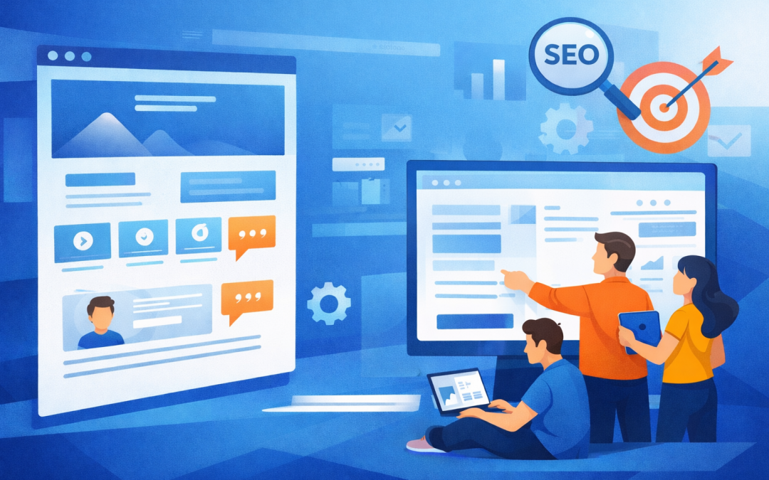 Page d&rsquo;accueil : structure, contenu et conception efficace